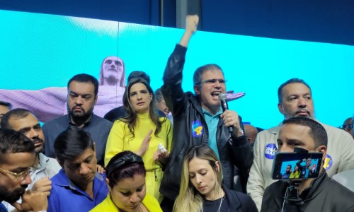 União Brasil oficializa candidatura de Furtado à reeleição em evento com mais de 15 mil pessoas
